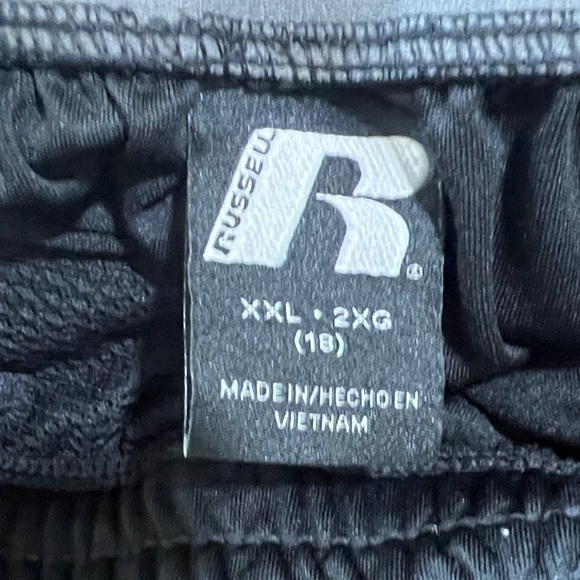 Russell Athletic Black Drawstring Shorts - Picture 5 of 6